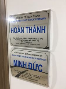 Biển Inox Ăn Mòn Công Ty