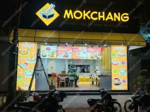 Làm biển quảng cáo quán trà sữa