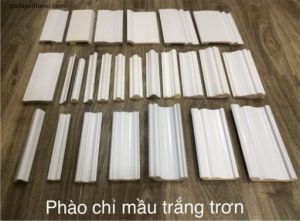 Mẫu phào chỉ nano trắng